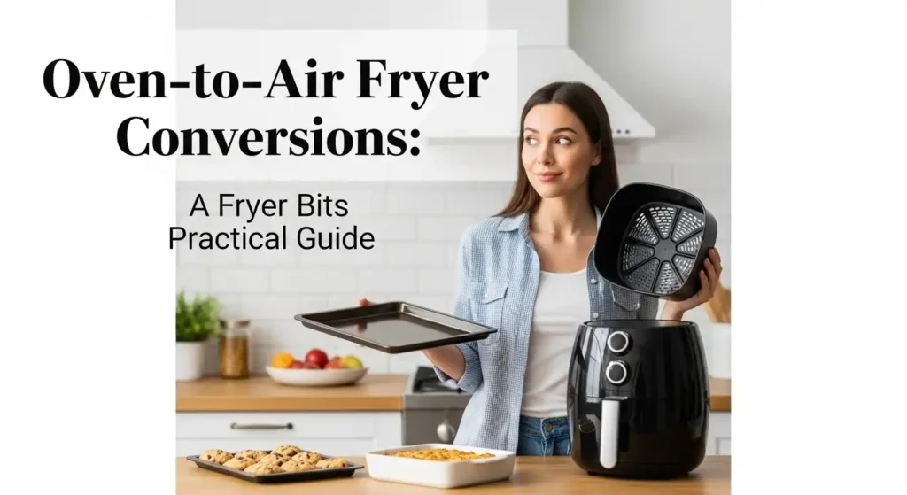 A young mother with Air Fryer Conversions A Fryer Bits