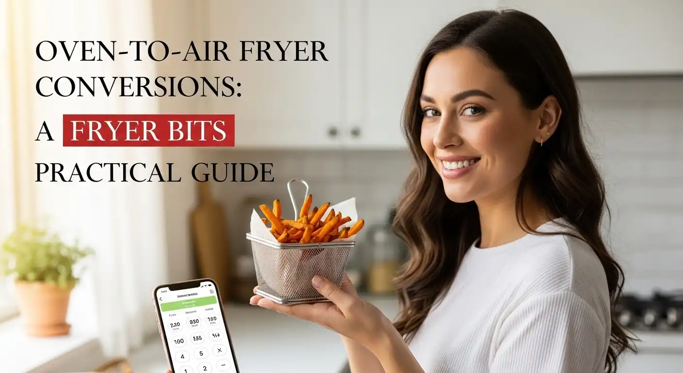 A Air Fryer Conversions A Fryer Bits Practical Guide.