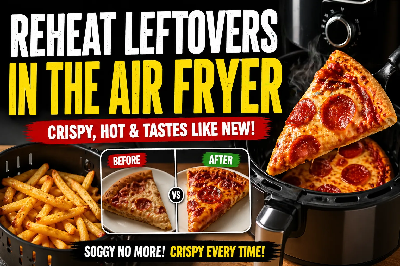 How to Reheat Leftovers in the Air Fryer