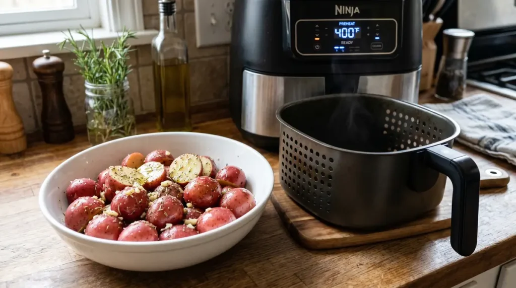 air fryer baby red potatoes