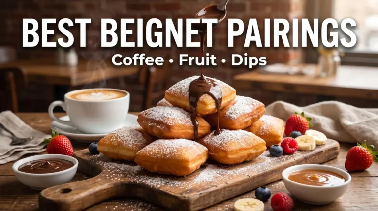 What to Serve with Beignets (Coffee, Dipping Sauces)
