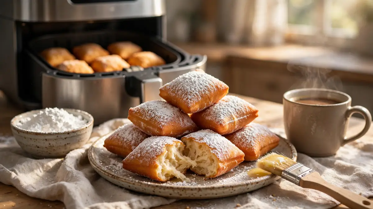 Crispy Air Fryer Beignets (Tips for a Golden, Crispy Exterior Every Time)