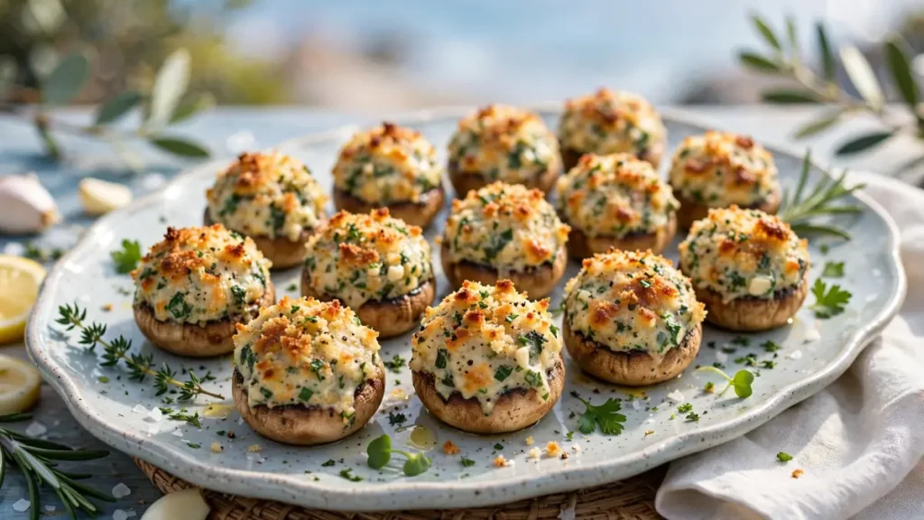 air fryer mushrooms coastal