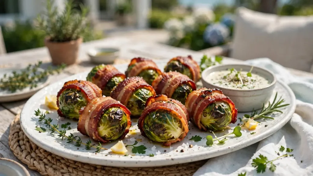 bacon wrapped brussels sprouts
