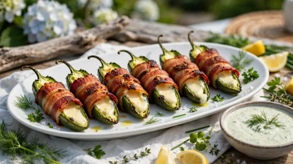 bacon wrapped jalapeno poppers