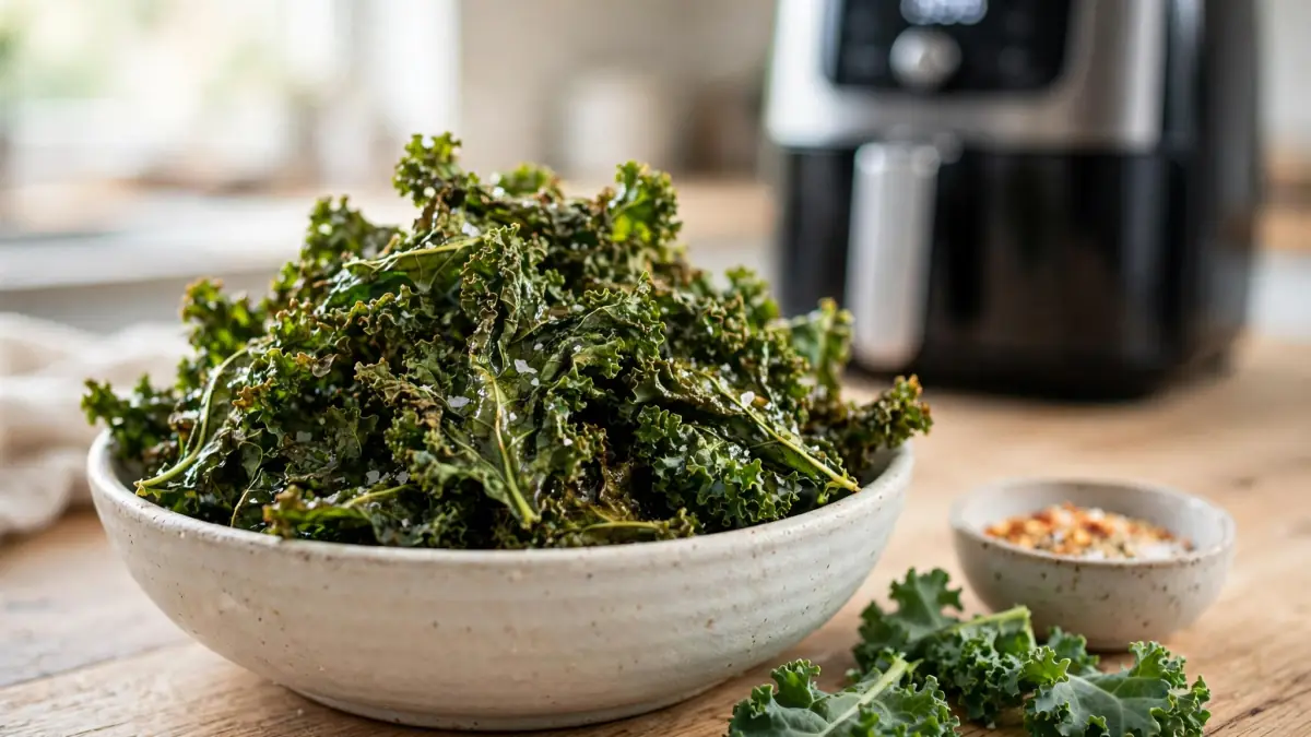 kale chips bowl