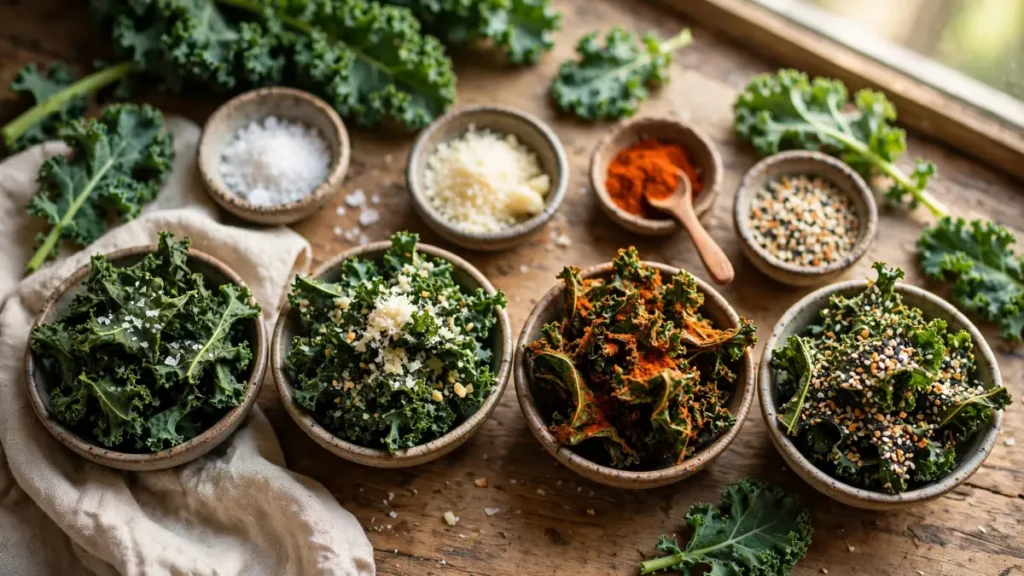 Air Fryer Kale Chips Recipe