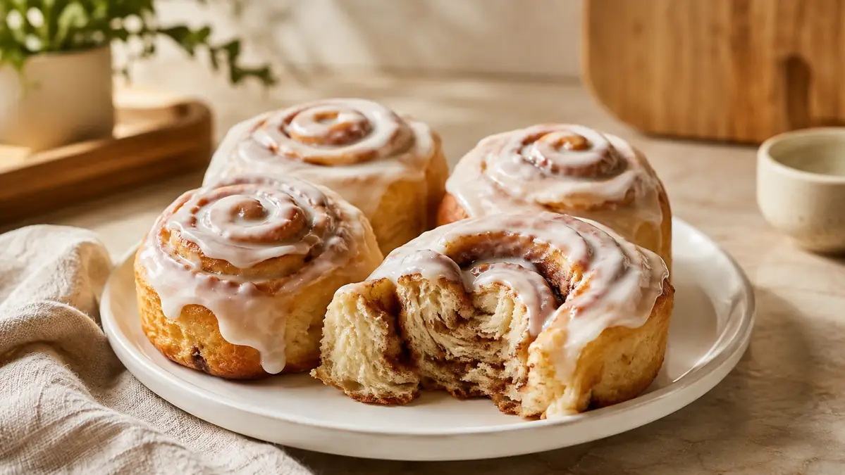Air Fryer Cinnamon Rolls recipe