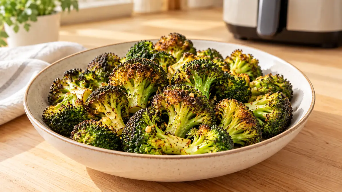 21 crispy broccoli
